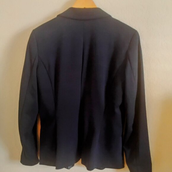 H&M Navy blue blazer jacket - Picture 2 of 6